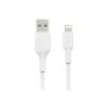 Cable Lightning Belkin CAA001BT3MWH 3 m blanco