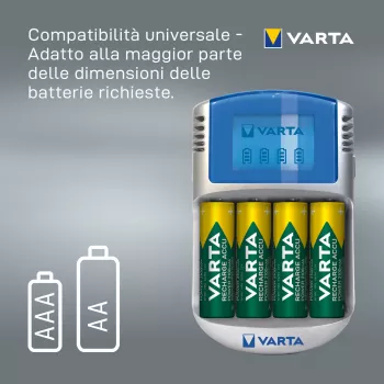 Cargador de baterías Varta POWERLCD