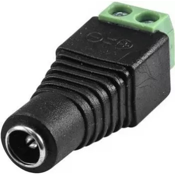 Conector adaptador de corriente DC EUROLITE 50532020 — adaptador de conector hueco a borne de tornillo