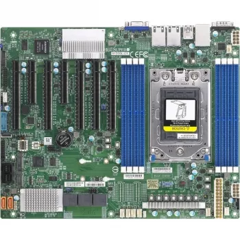 Supermicro - H12SSL-CT - Placa base - ATX - Socket SP3 - USB 3.0 2 x 10 Gigabit LAN gráficos integrados (pack retail)