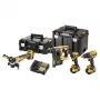 DeWalt DCK429P3T-QW Set combinado DCD805 + DCG405 + DCH273 + DCF850, 18 V negro, amarillo
