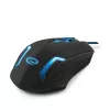 Esperanza MX205 FIGHTER - ratón - USB - azul - ratón - óptico - 6 botones - negro