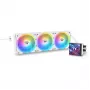 Refrigeración líquida todo en uno THERMALTAKE MAGFloe 420 Ultra ARGB con ventiladores de 140 mm, 500–2000 rpm, blanco