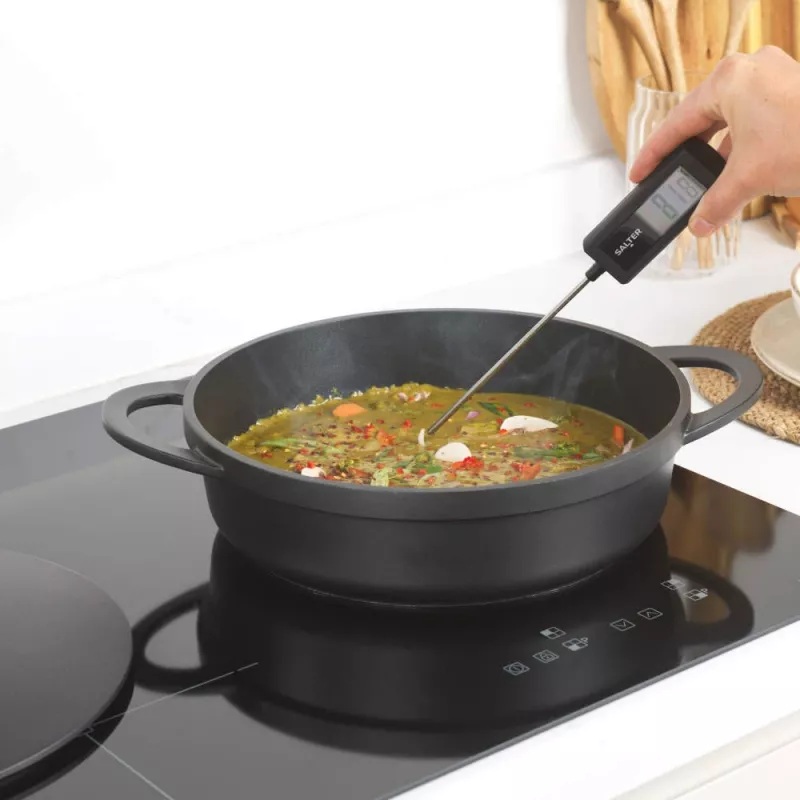 Termómetro para carne Salter SA00634FEU12 digital con medición instantánea y pantalla LCD