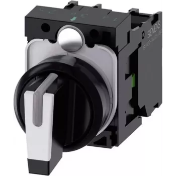 Siemens 3SU1100-2BM60-1NA0 actuador eléctrico negro, metalizado