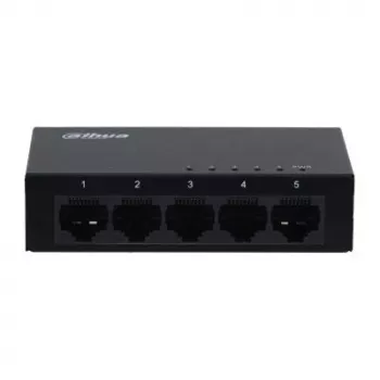 Dahua Technology SG1005-EUR switch de red no gestionado L2 Gigabit Ethernet (10/100/1000) negro