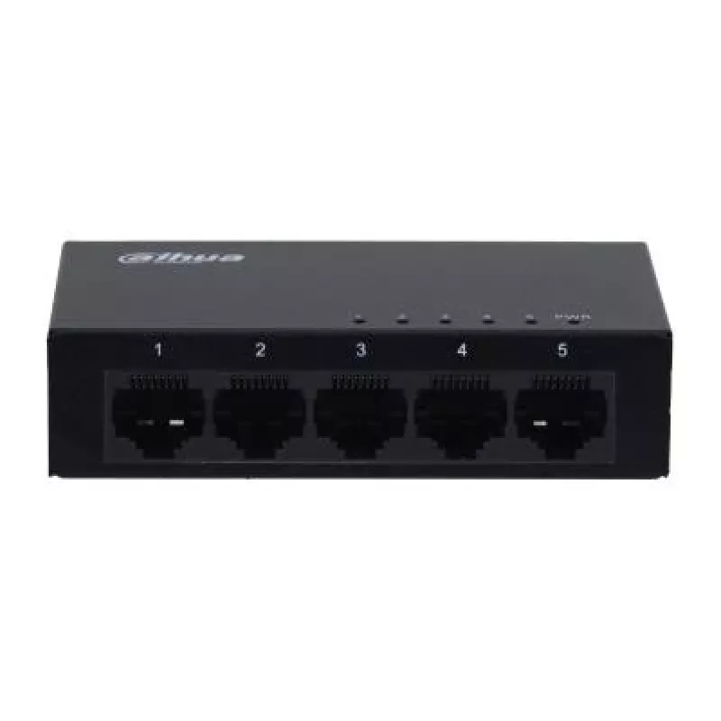 Dahua Technology SG1005-EUR switch de red no gestionado L2 Gigabit Ethernet (10/100/1000) negro