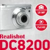 Agfa Photo DC8200 Plata + Funda + tarjeta SD 16 GB
