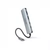 Hub USB Type-C DICOTA D32061 10000 Mbit/s Plata