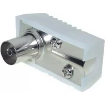 Conector hembra coaxial acodado ShiverPeaks 82021 — conector coaxial en ángulo recto para sistemas de antena