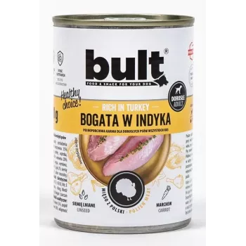 BULT rica en pavo - comida húmeda para perros - 800 g
