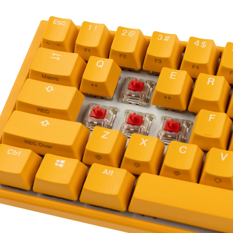 Teclado Ducky One 3 Amarillo SF Gaming USB QWERTY US-Inglés