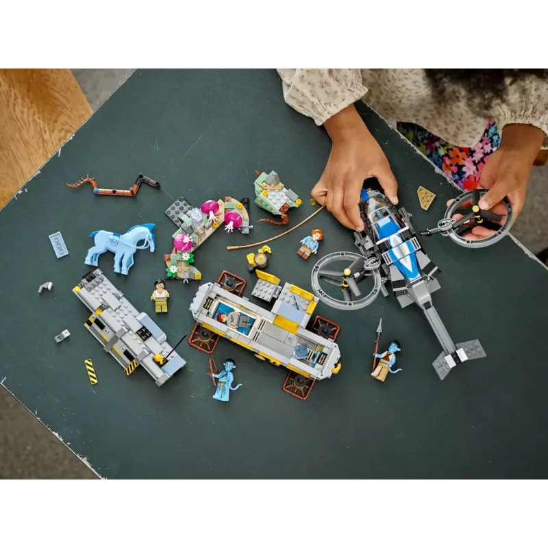 LEGO Avatar Montañas Flotantes: Sitio 26 y Rda Samson Set 75573, multicolor