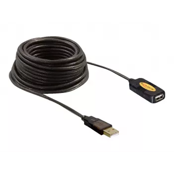 Cable USB DeLOCK 82446 USB 2.0 10 m Negro