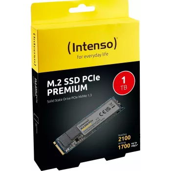 Intenso PREMIUM - SSD - 1TB - interna - M.2 2280 - PCI Express 3.0 x4 (NVMe) (3835460)