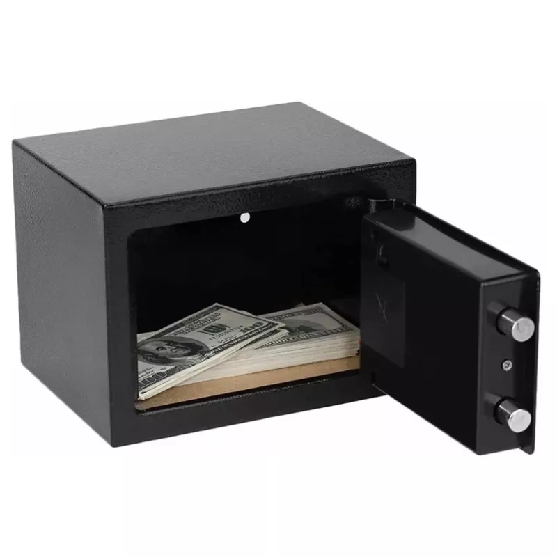 Caja fuerte electrónica Extralink Home S-406 con código digital y llaves