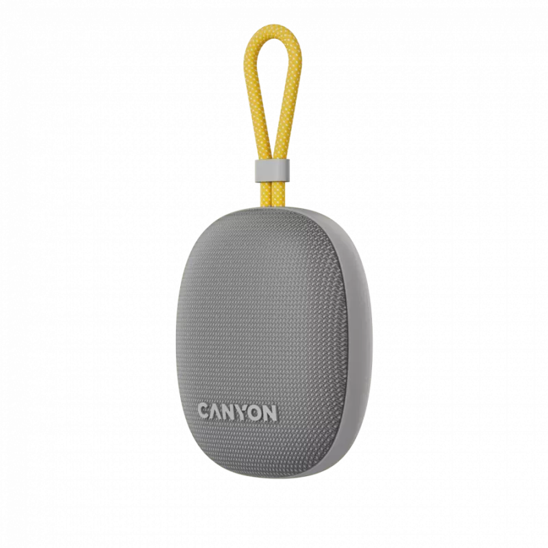 Canyon OnMove 12 - altavoz Bluetooth v5.3 portátil - 5W - TWS - IPX7 - 12 horas - carga USB-C