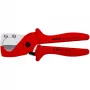 Knipex 90 25 185 - Cortatubos - Acero inoxidable - Plástico - Rojo - 1,2 cm - 18,5 cm (90 25 185)