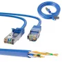 Latiguillo LAN Cat.6A S/FTP Extralink 2m, cable de red de cobre par trenzado 10Gbit/s