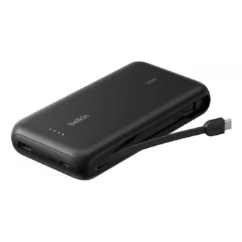 Batería externa portátil Belkin GAMING POWERBANK 20000mAh con cable USB-C integrado 30W