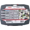 Bosch Starlock Best of Heavy Duty Sets, 4 piezas, set de hojas, metal, madera, negro, caja