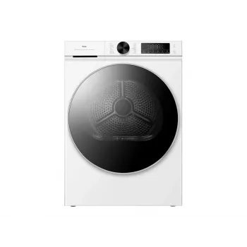 Secadora TCL DP0844WE0BA — dimensiones brutas 677×885×660 mm, peso neto 45 kg, garantía 24 meses