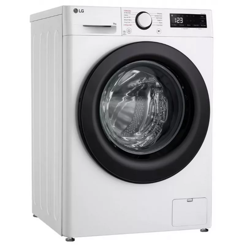 Lavadora LG F2WR509SBW 9 kg, clase de eficiencia energética A