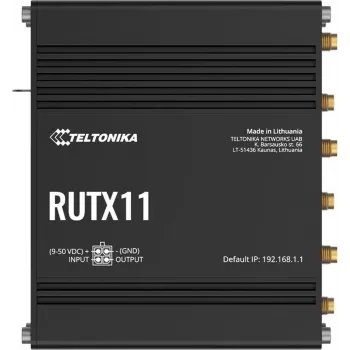 Router Teltonika RUTX11 inalámbrico 2.4GHz 802.11ac