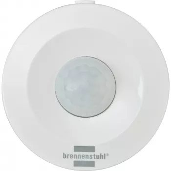 Detector de movimiento Brennenstuhl 1293900 inalámbrico techo pared blanco 10m detección