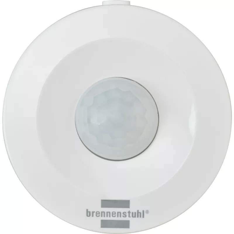 Detector de movimiento Brennenstuhl 1293900 inalámbrico techo pared blanco 10m detección