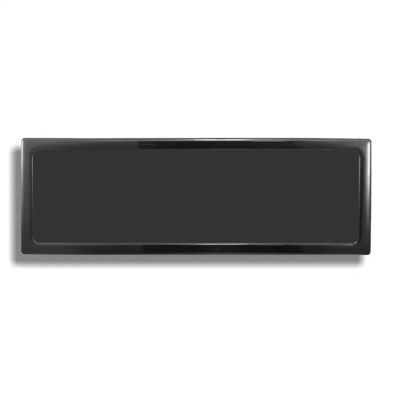 Filtro antipolvo DEMCiflex Triple 120mm O/D para aberturas de ventilación de PC, negro, 120×360 mm