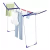 Tendedero Leifheit Pegasus 180 Maxx Winged — tendedero de suelo, 18 m de cuerda, altura ajustable 1080–1280 mm, 550×1100×1280 mm, azul/blanco