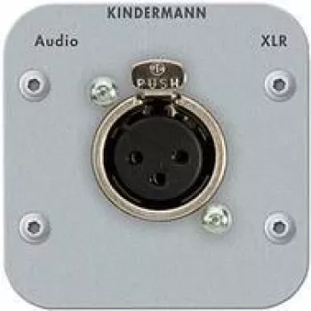 Set de montaje Kindermann 7441000412 plata aluminio
