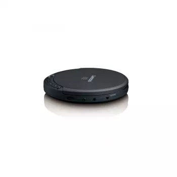 Reproductor de CD portátil Lenco CD-010 Negro