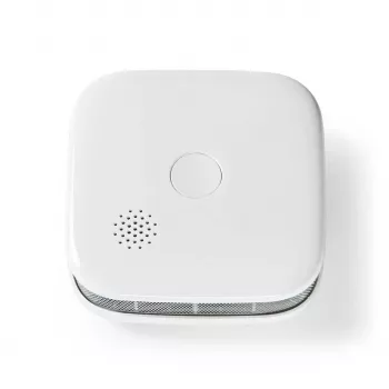 Detector de humo Nedis WIFIDS21WT sensor de humo inteligente Wi‑Fi para seguridad del hogar