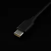 Cargador de portátil GaN QOLTEC 52419 65 W USB-C PD 5 V/20 V 3 A/3,25 A, 220–240 V, cable de 1,8 m, negro