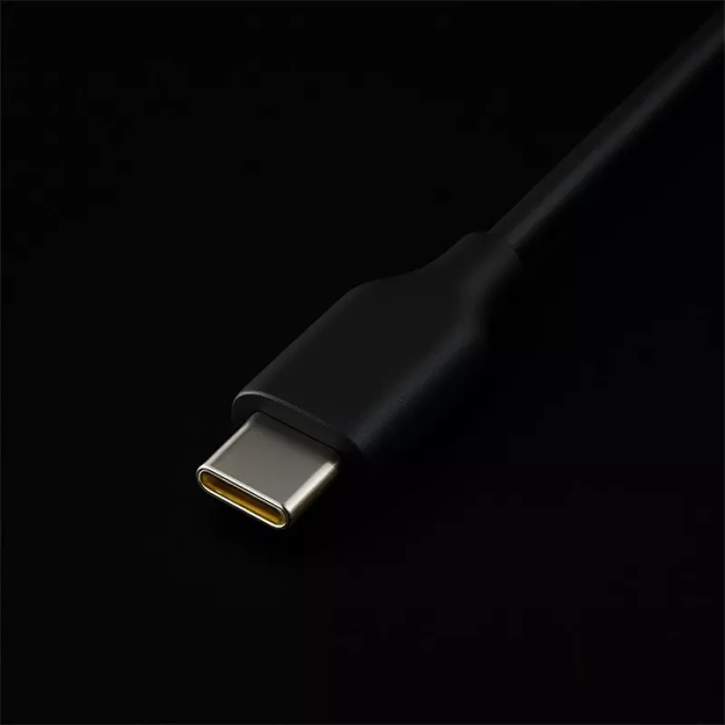 Cargador de portátil GaN QOLTEC 52419 65 W USB-C PD 5 V/20 V 3 A/3,25 A, 220–240 V, cable de 1,8 m, negro