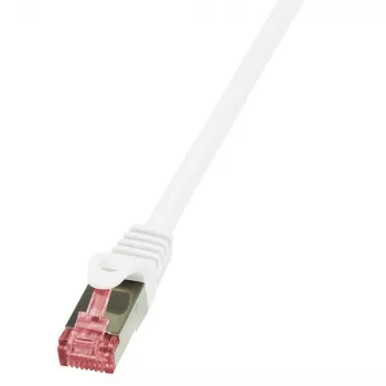 Cable de red LogiLink 0,25 m RJ-45 Cat6 S/FTP blanco