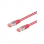 Wentronic Goobay cable de red CAT 6a, S/FTP (PiMF), magenta, 3 m - LSZH libre de halógenos, cobre (93784)