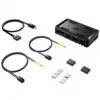 Controlador de ventiladores CORSAIR COMMANDER DUO ARGB iCUE LINK Hybrid – RGB direccionable, integración iCUE