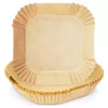 Papel de freidora de aire 16×16 cm (50 uds.) para freidora de aire / freidora — No name