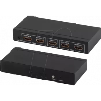 Divisor de vídeo HDMI ShiverPeaks SP05-03004 4x HDMI 3840x2160