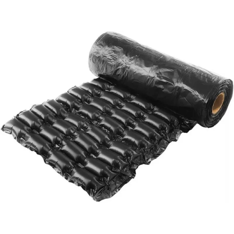 Rollo de film de burbujas Bublaki B4025, 4 filas, 40 x 25 cm, 300 m, negro