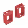 Set de montaje DELOCK 86762, plástico rojo, modelo 86762, material plástico