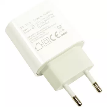 Cargador Indoor Inter-Tech PD-1020 universal blanco