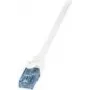Cable de red LogiLink CP3081U RJ-45 Cat6a 7,5 m blanco
