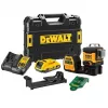 Nivel láser DeWalt DCE089D1G18-QW haz verde autonivelante 360° con compatibilidad con receptor