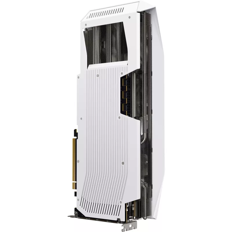 XFX Mercury Radeon RX 9070 XT OC Magnetic Air Edition AMD 16 GB GDDR6 Blanco