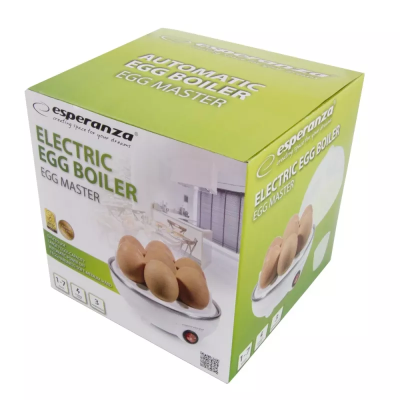 Esperanza EKE001 huevera 7 huevos 350 W blanca
