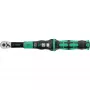Llave dinamométrica con carraca reversible Click-Torque Lock A 5 negro/verde, salida 1/4, 2,5 a 25 Nm
